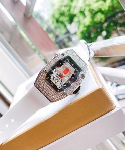 Đồng hồ nữ Hanboro chính hãng họa tiết nốt nhạc 36mm (2)