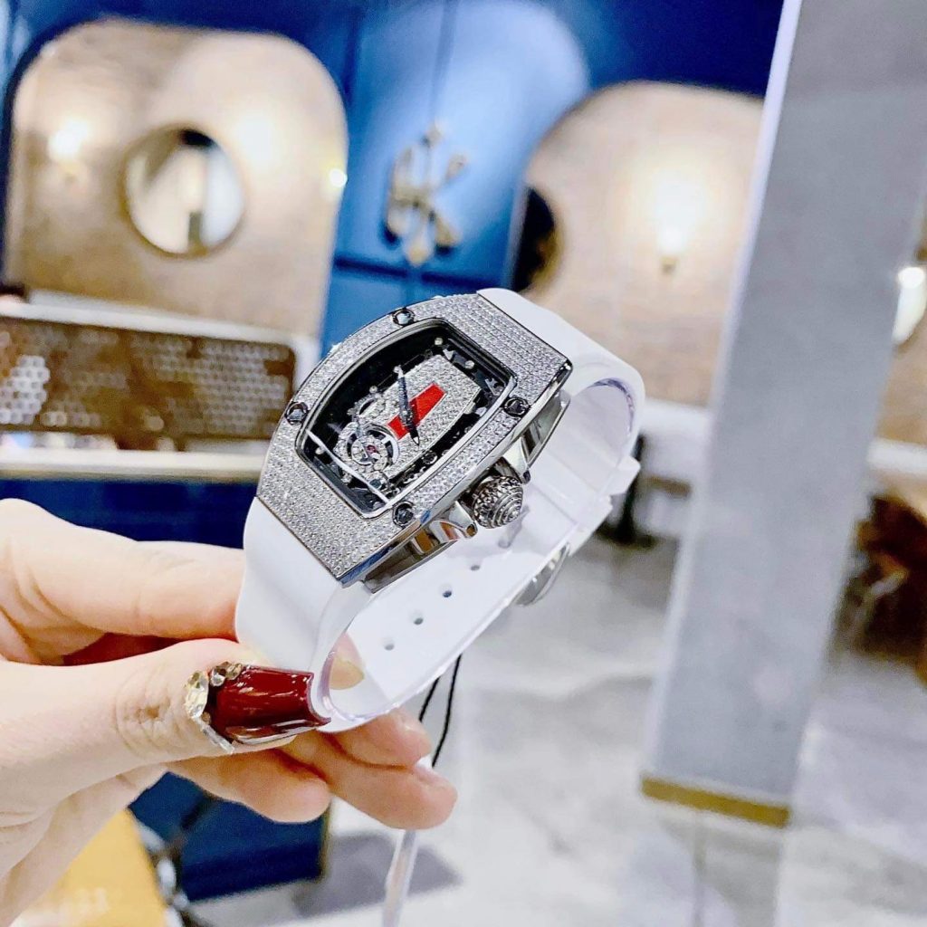 Đồng hồ nữ Hanboro chính hãng họa tiết nốt nhạc 36mm (2)