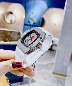 Đồng hồ nữ Hanboro chính hãng họa tiết nốt nhạc 36mm (2)