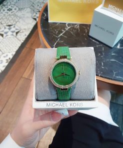 Đồng hồ nữ Michael Kors MK2592 Like Auth màu xanh 33mm (2)