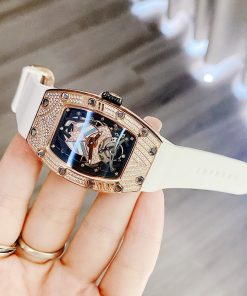 Đồng hồ nữ chính hãng Hanboro đính đá Swarovski 36mm (2)
