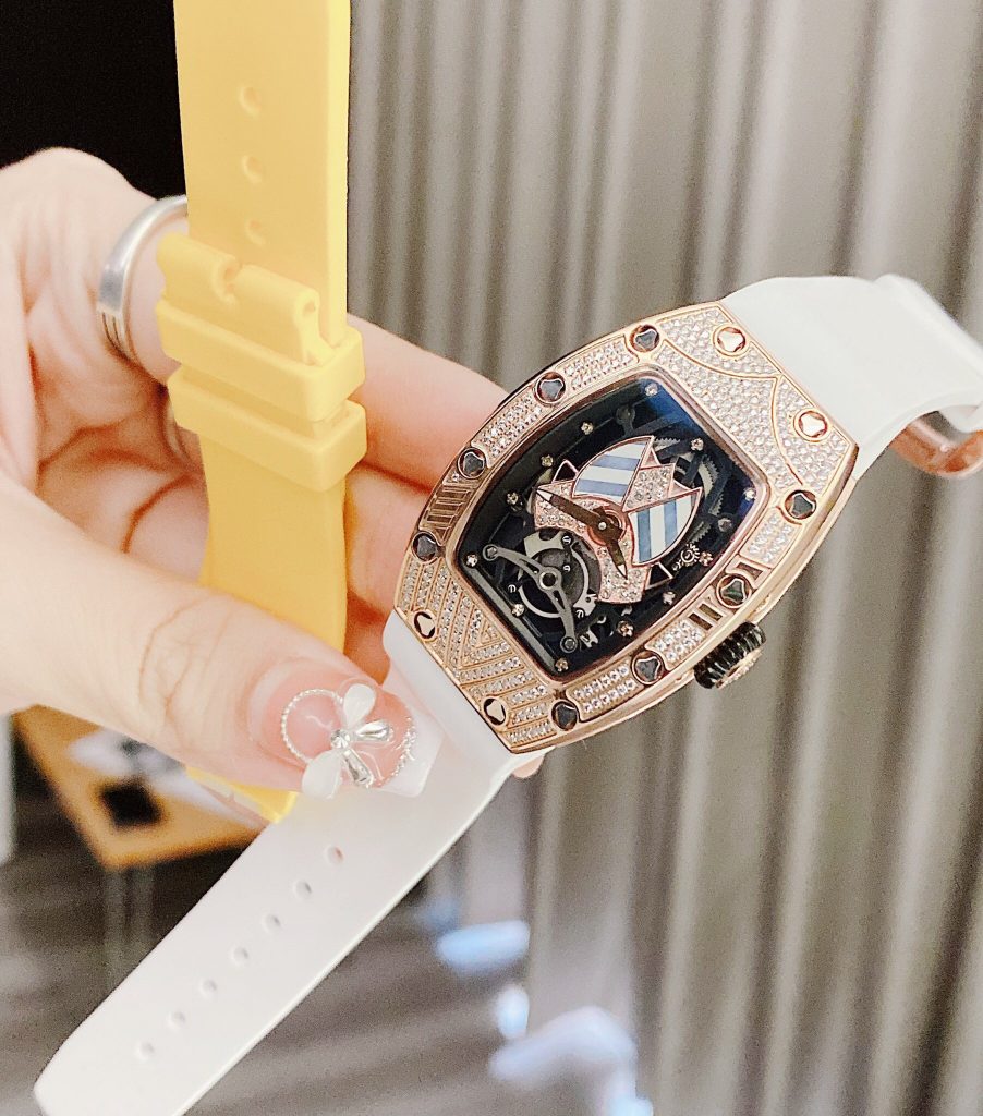 Đồng hồ nữ chính hãng Hanboro đính đá Swarovski 36mm (2)