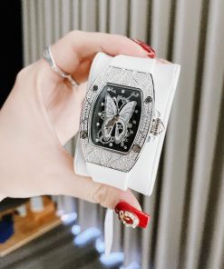 Đồng hồ nữ chính hãng Hanboro họa tiết cánh bướm 36mm (2)