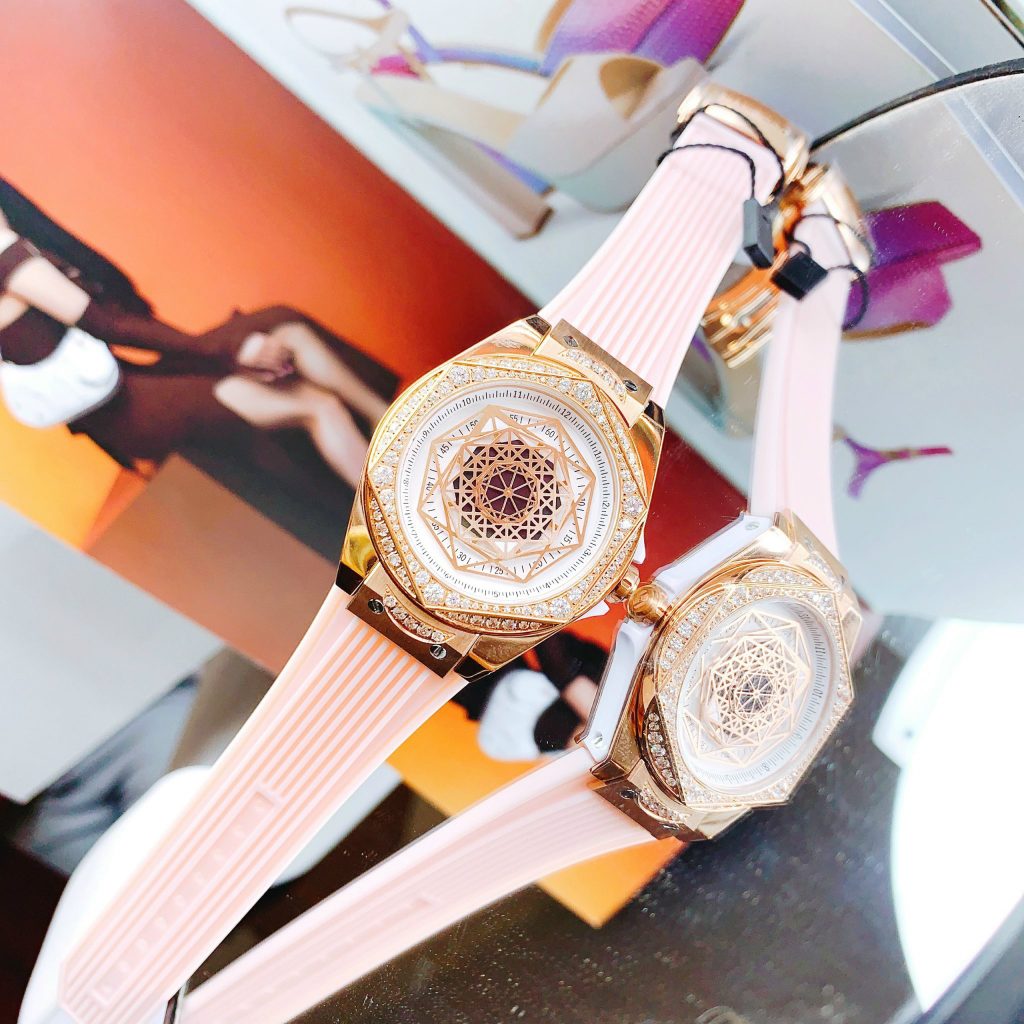 Đồng hồ nữ chính hãng Hanboro màu Rose Gold 36mm (2)