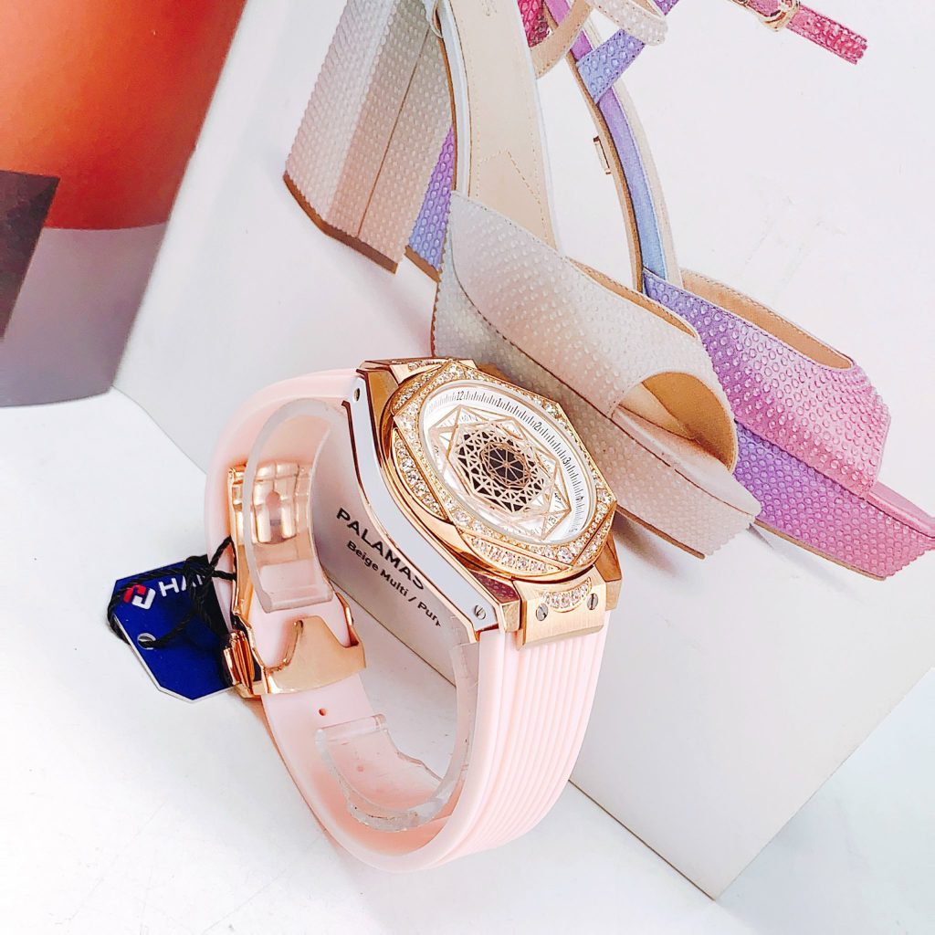 Đồng hồ nữ chính hãng Hanboro màu Rose Gold 36mm (2)