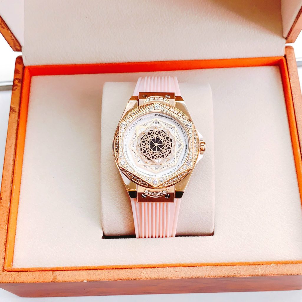 Đồng hồ nữ chính hãng Hanboro màu Rose Gold 36mm (2)