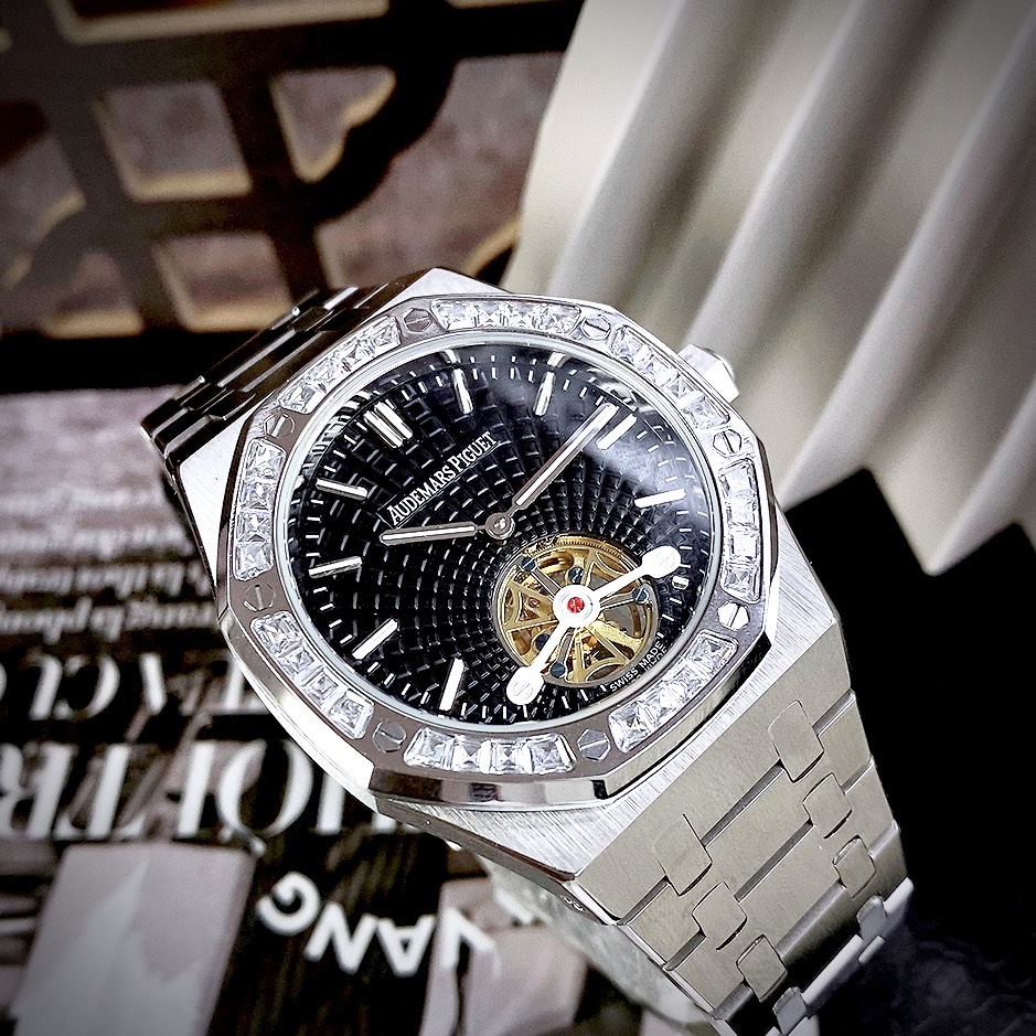 Đồng hồ Audemars Piguet Royal Oak nam đính đá máy cơ Nhật 41mm (1)