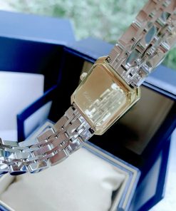 Đồng hồ Chopard nữ mặt vuông dây kim loại Demi Gold siêu cấp 30mm (1)