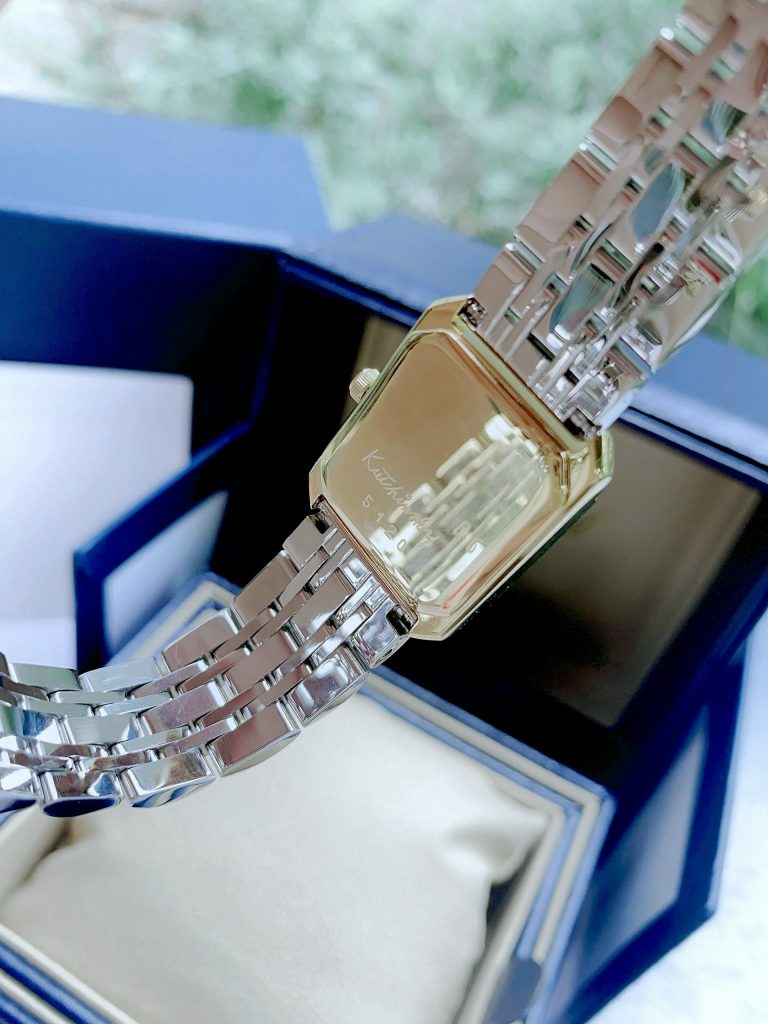 Đồng hồ Chopard nữ mặt vuông dây kim loại Demi Gold siêu cấp 30mm (1)