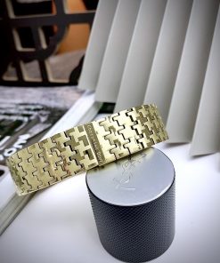 Đồng hồ Christian Dior nữ siêu cấp dây kim loại mạ vàng (2)