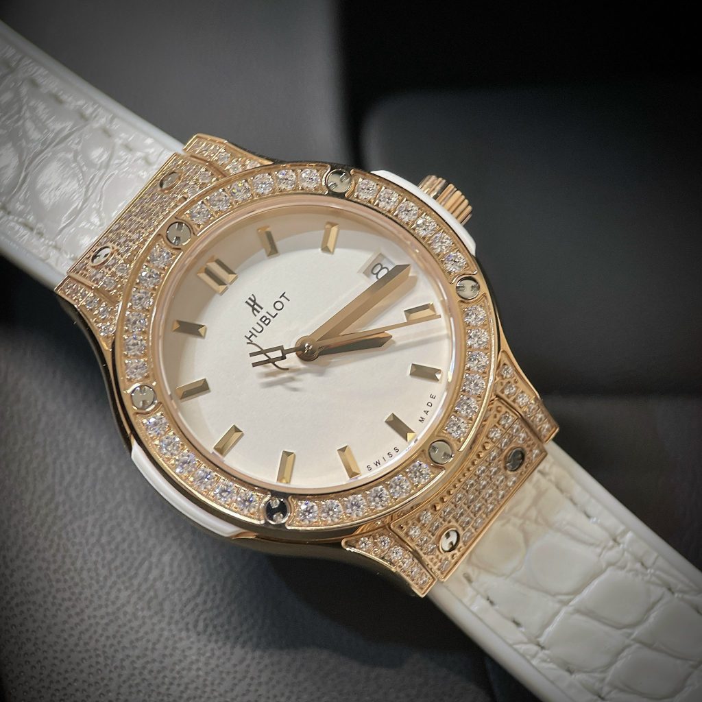 Đồng hồ Hublot Classic Fusion Rep 11 nữ máy pin Thụy Sỹ 33mm (2)