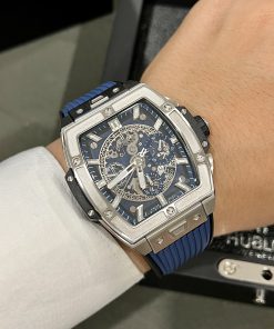 Đồng hồ Hublot Spirit Of Big Bang Replica 11 thụy sỹ màu xanh 42mm (2)