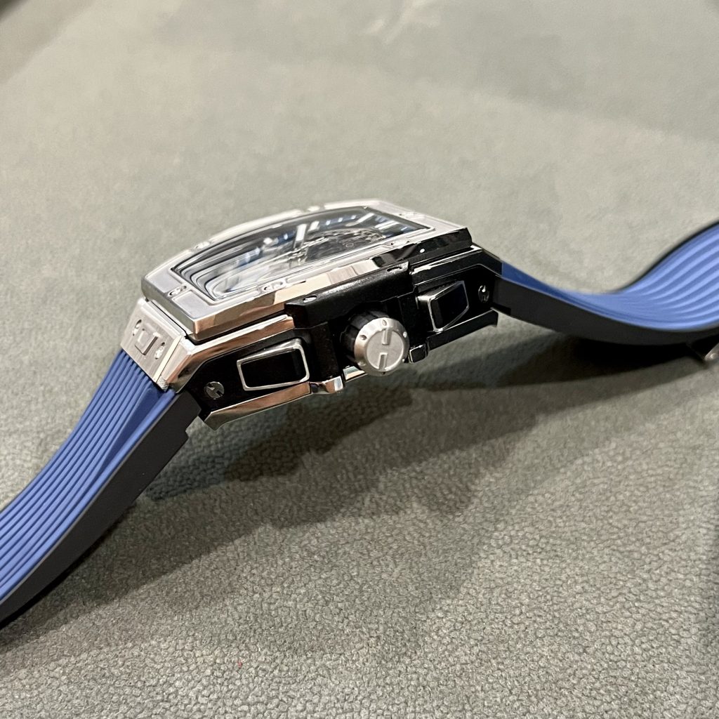 Đồng hồ Hublot Spirit Of Big Bang Replica 11 thụy sỹ màu xanh 42mm (2)