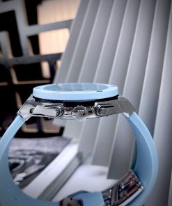 Đồng hồ Hublot giá 2 triệu Fake máy Nhật màu xanh dương Unisex 38mm (7)