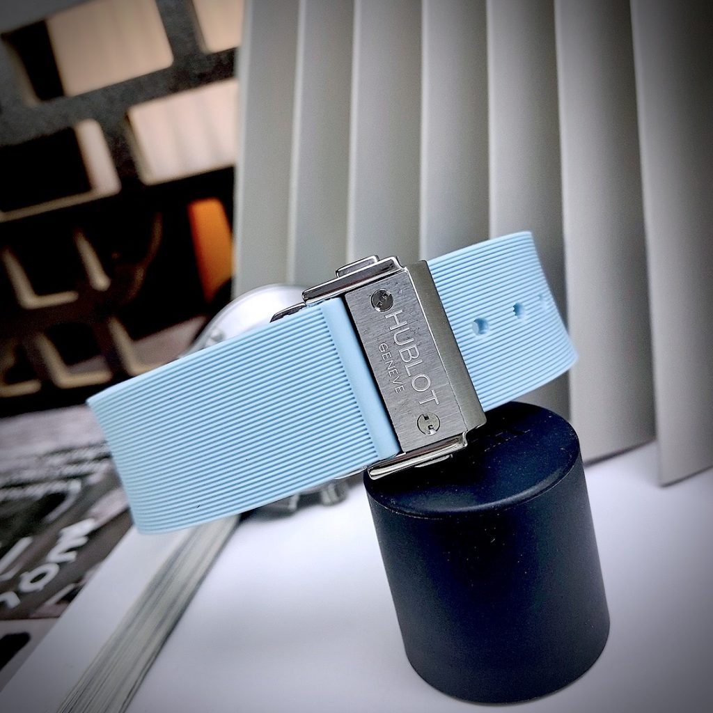 Đồng hồ Hublot giá 2 triệu Fake máy Nhật màu xanh dương Unisex 38mm (7)