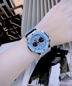 Đồng hồ Hublot giá 2 triệu Fake máy Nhật màu xanh dương Unisex 38mm (7)