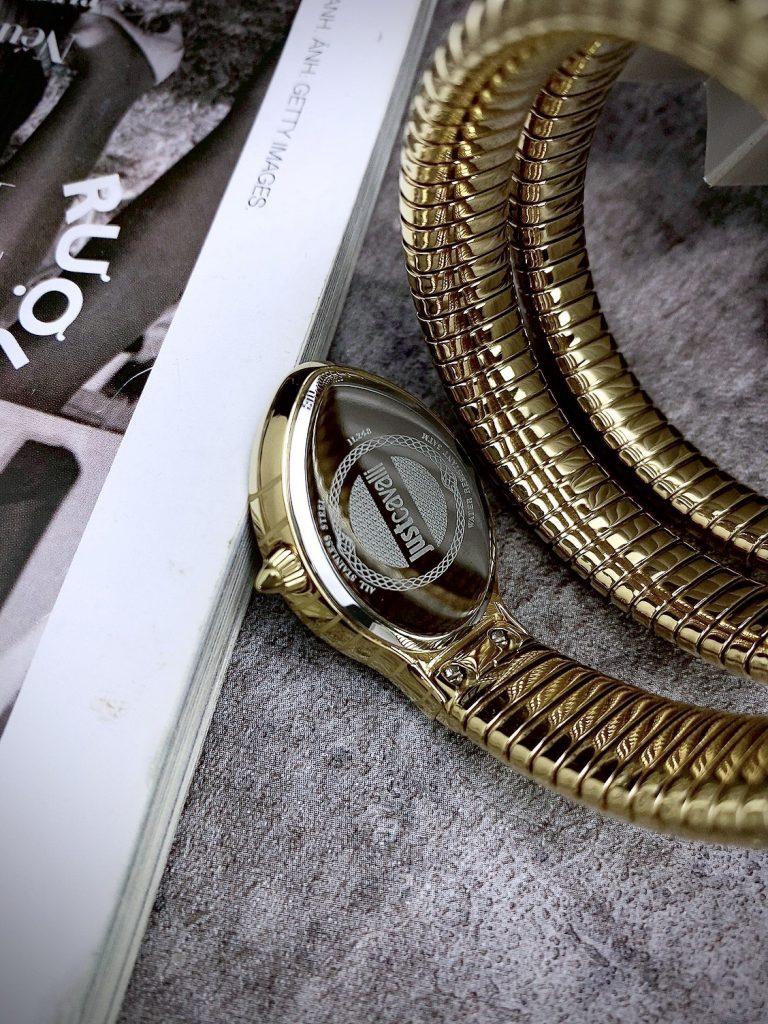 Đồng hồ Just Cavalli JC1L048M0035 Like auth rắn quấn cổ tay 28mm (1)