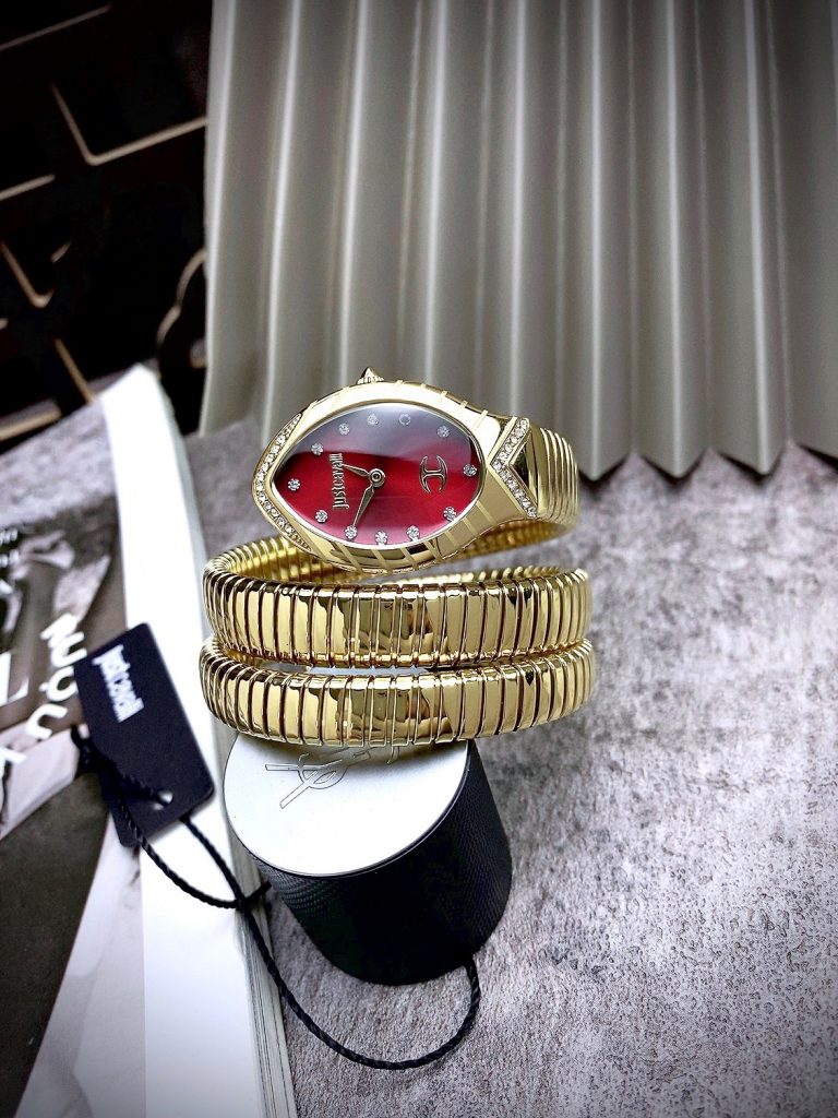 Đồng hồ Just Cavalli JC1L048M0035 Like auth rắn quấn cổ tay 28mm (1)