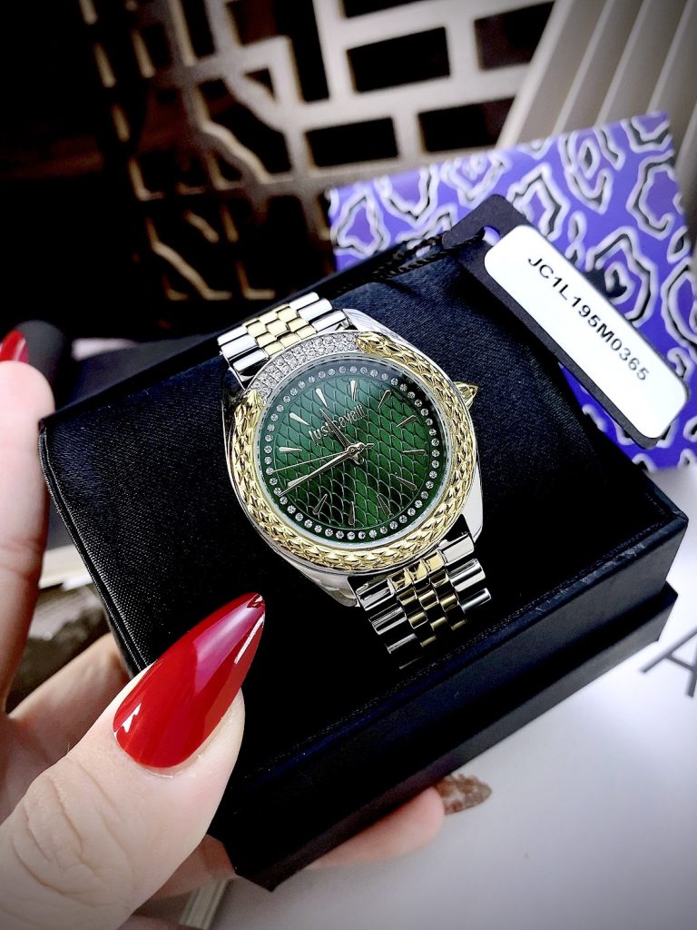 Đồng hồ Just Cavalli JC1L195M0365 nữ giá rẻ mặt xanh lá 34mm