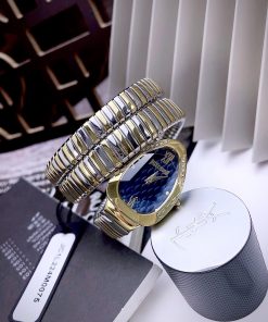 Đồng hồ Just Cavalli nữ hình rắn quấn cổ tay Like auth mặt xanh 28mm (1)