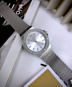 Đồng hồ Michael Kors Lennox Three-Hand Mesh Watch MK7337 Like Auth 37mm (2)