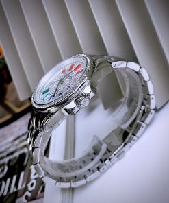 Đồng hồ Michael Kors Mini Pilot Pave MK7368 nữ đính đá Like Auth 36mm (2)