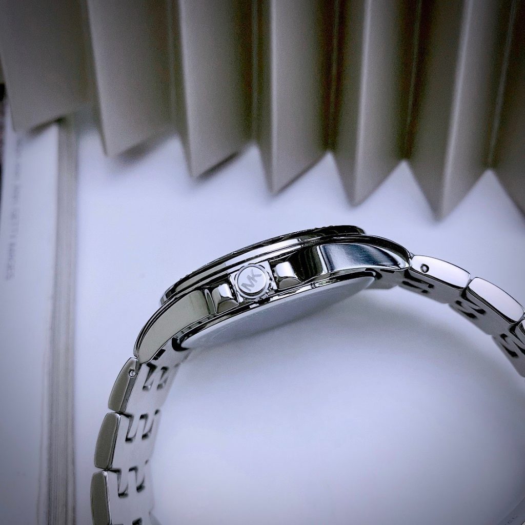 Đồng hồ Michael Kors Mini Pilot Pave MK7368 nữ đính đá Like Auth 36mm (2)