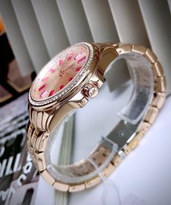 Đồng hồ Michael Kors Mini Pilot Pave Rose Gold MK7367 Like Auth 36mm (2)