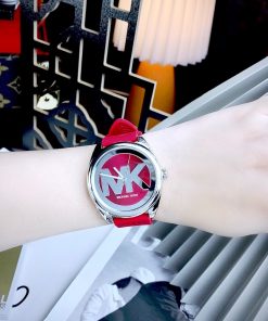 Đồng hồ Michael Kors dây cao su mặt tròn Like Auth 42mm (7)