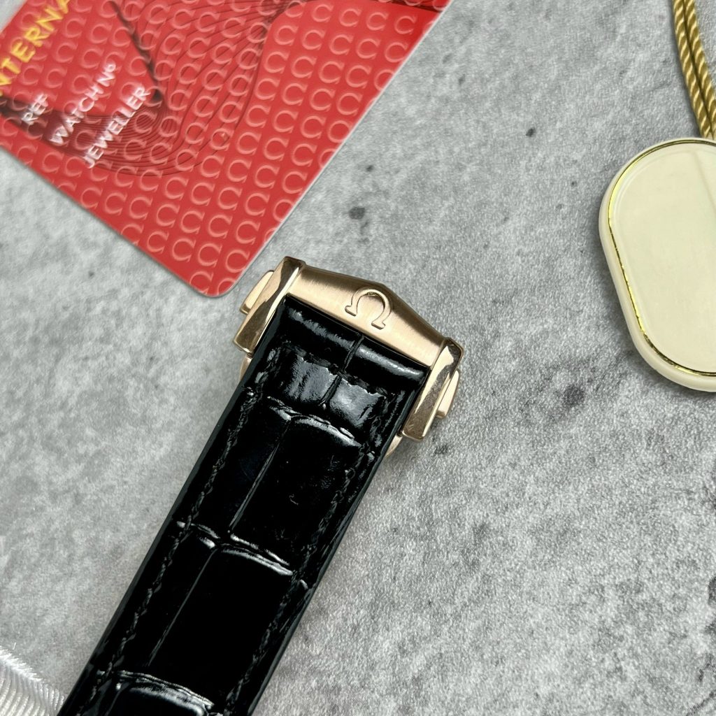 Đồng hồ Omega Seamaster nam mặt trắng Fake 11 Cao Cấp 38 (2)