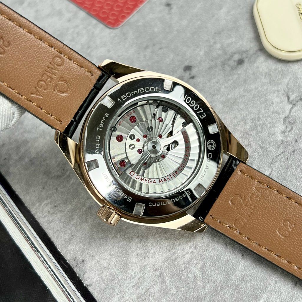 Đồng hồ Omega Seamaster nam mặt trắng Fake 11 Cao Cấp 38 (2)