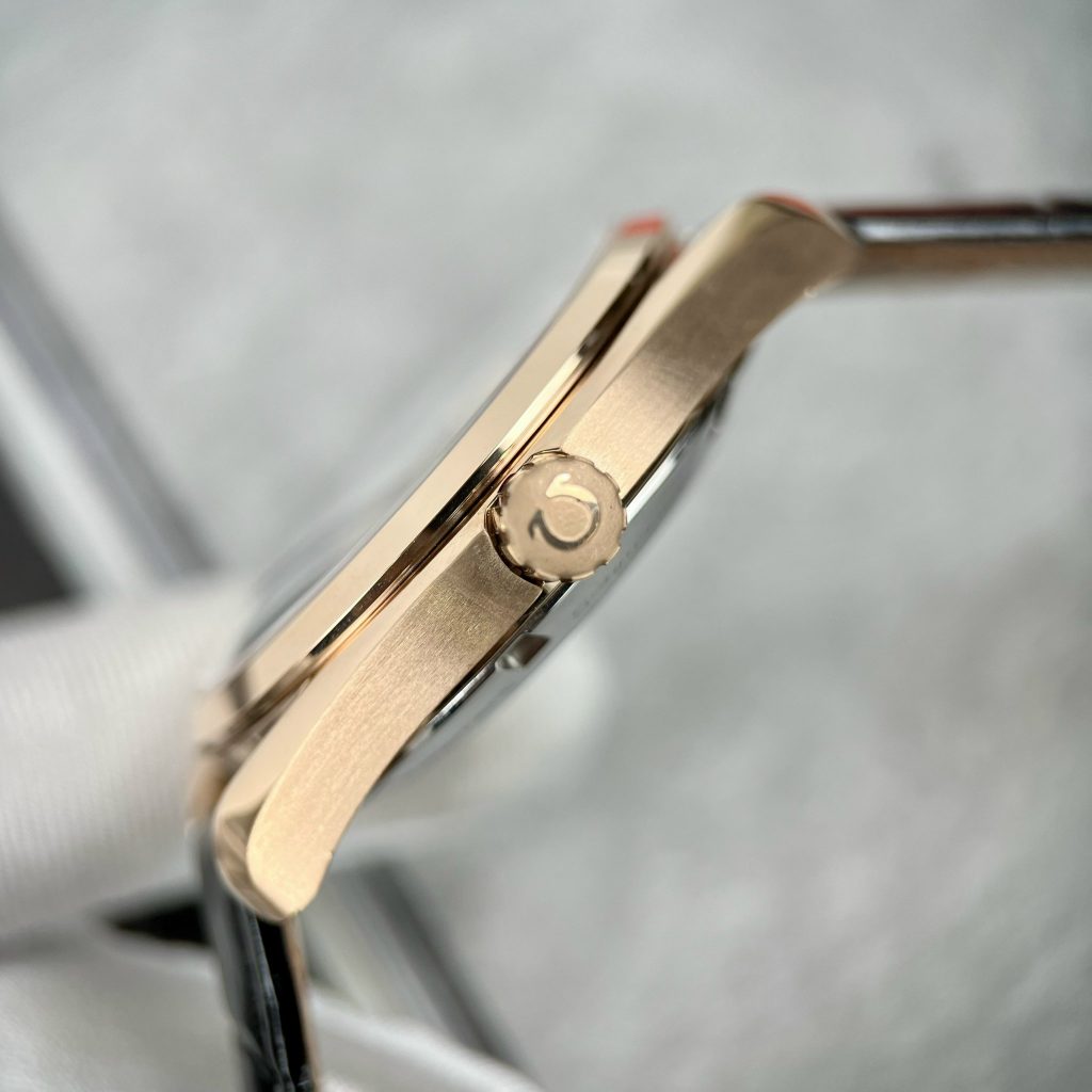 Đồng hồ Omega Seamaster nam mặt trắng Fake 11 Cao Cấp 38 (2)