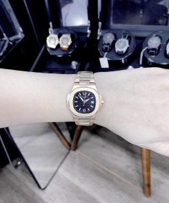 Đồng hồ Patek Philippe nữ máy Nhật giá rẻ màu vàng hồng 32mm