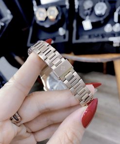 Đồng hồ Patek Philippe nữ máy Nhật giá rẻ màu vàng hồng 32mm