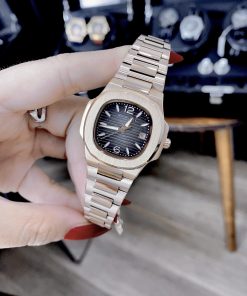 Đồng hồ Patek Philippe nữ máy Nhật giá rẻ màu vàng hồng 32mm