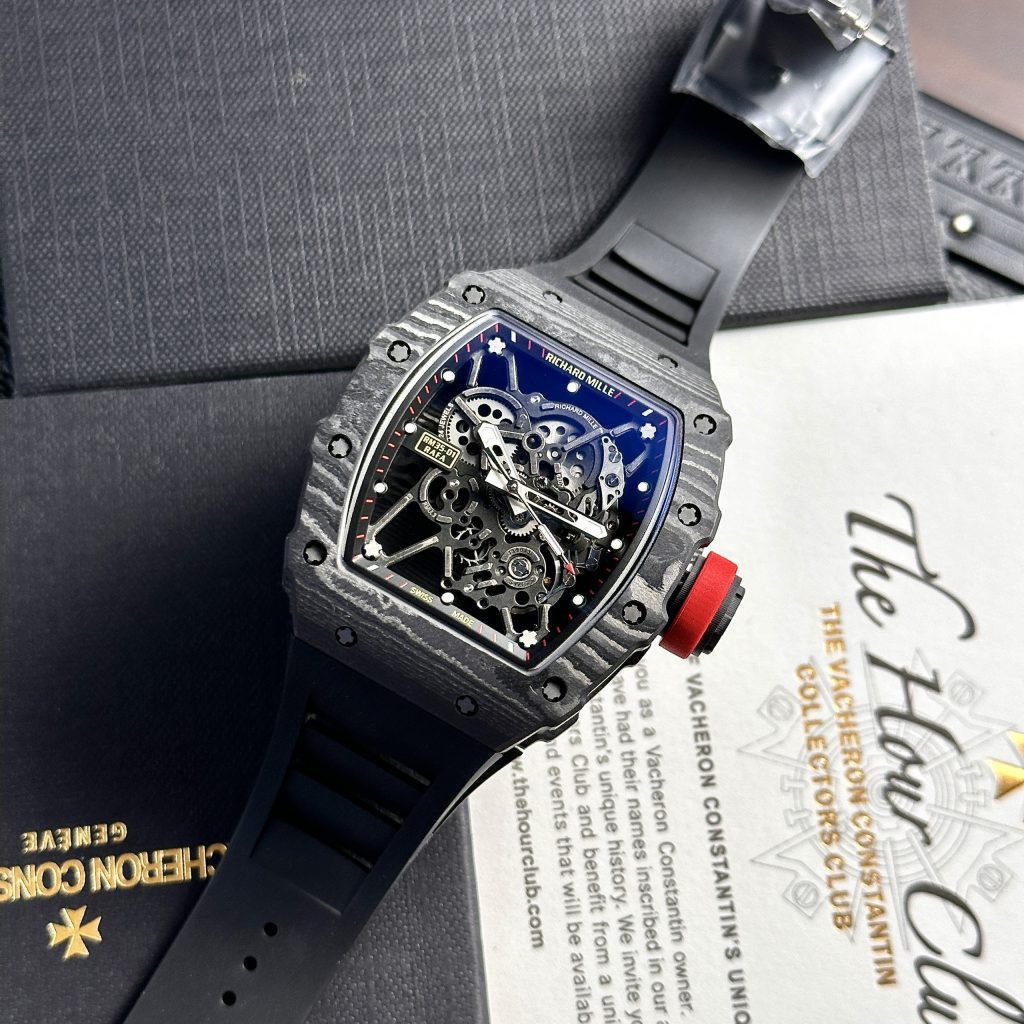 Đồng hồ Richard Mille RM35-02 vỏ Carbon Rep 11 Cao Cấp BBR Factory 44mm (2)
