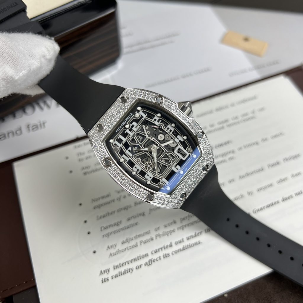 Đồng hồ Richard Mille RM67-01 nam đính đá Rep 11 Cao Cấp 40mm (2)