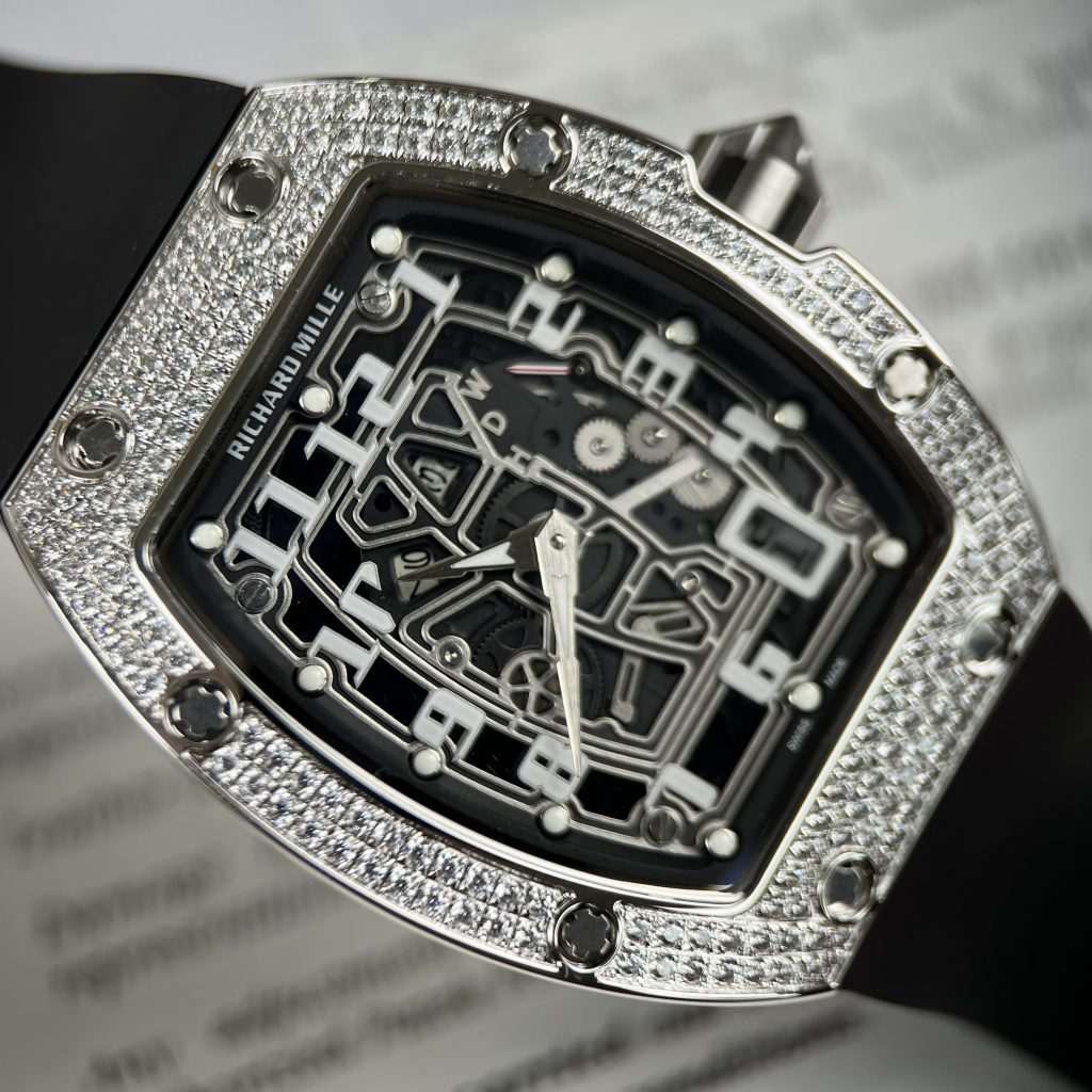 Đồng hồ Richard Mille RM67-01 nam đính đá Rep 11 Cao Cấp 40mm (2)
