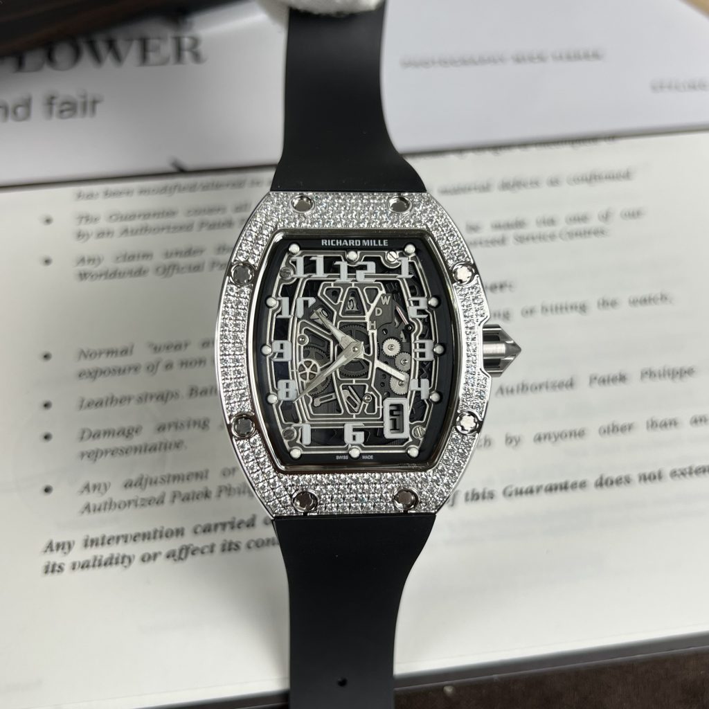 Đồng hồ Richard Mille RM67-01 nam đính đá Rep 11 Cao Cấp 40mm (2)