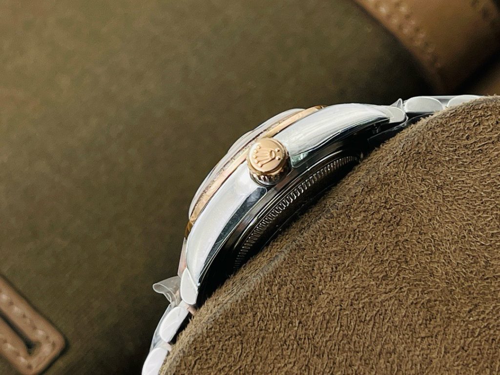 Đồng hồ Rolex DateJust Lady nữ mặt khảm xà cừ Rep 11 Thụy Sỹ 28mm (2)