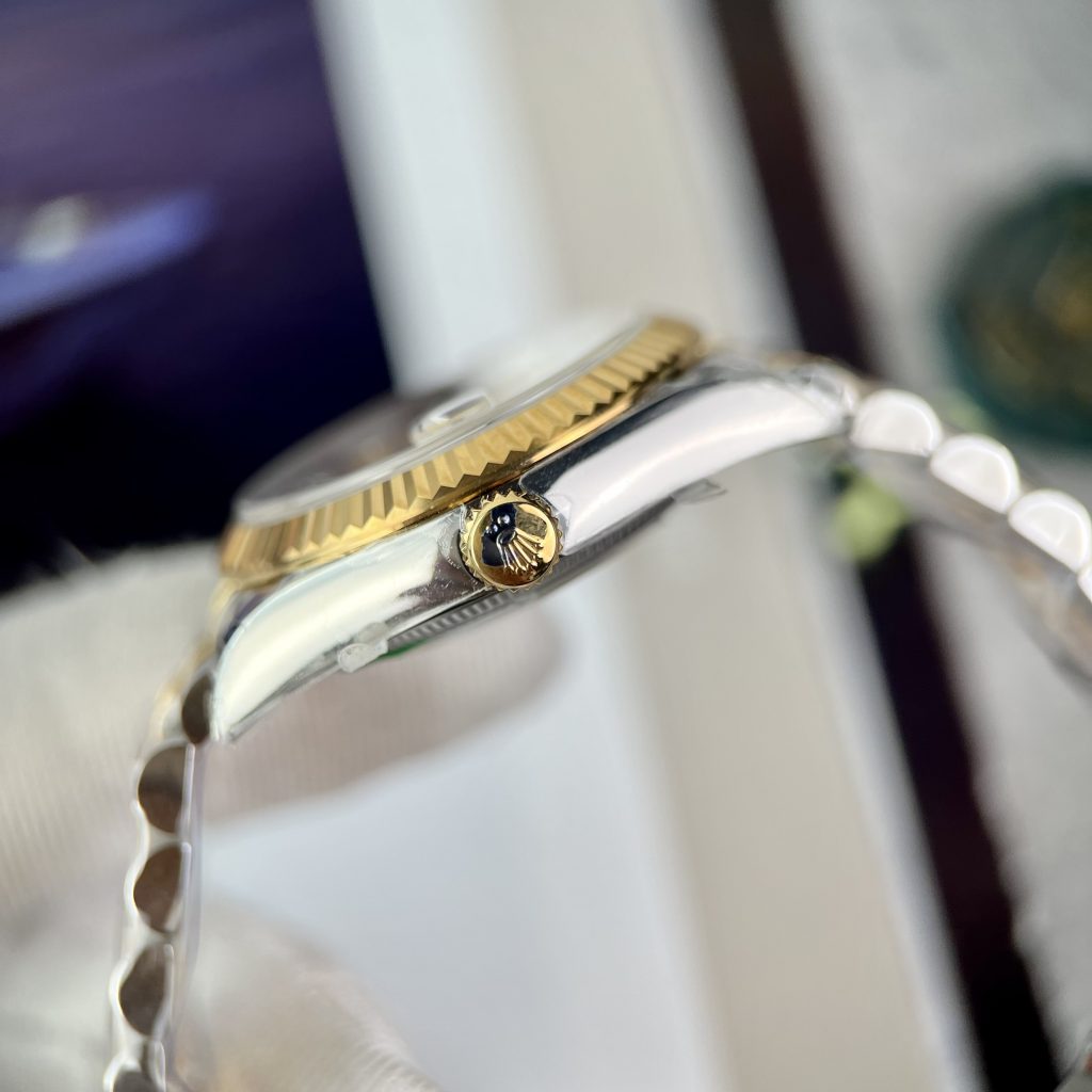 Đồng hồ Rolex DateJust Replica 11 nữ dây kim loại EW Factory 31mm (2)