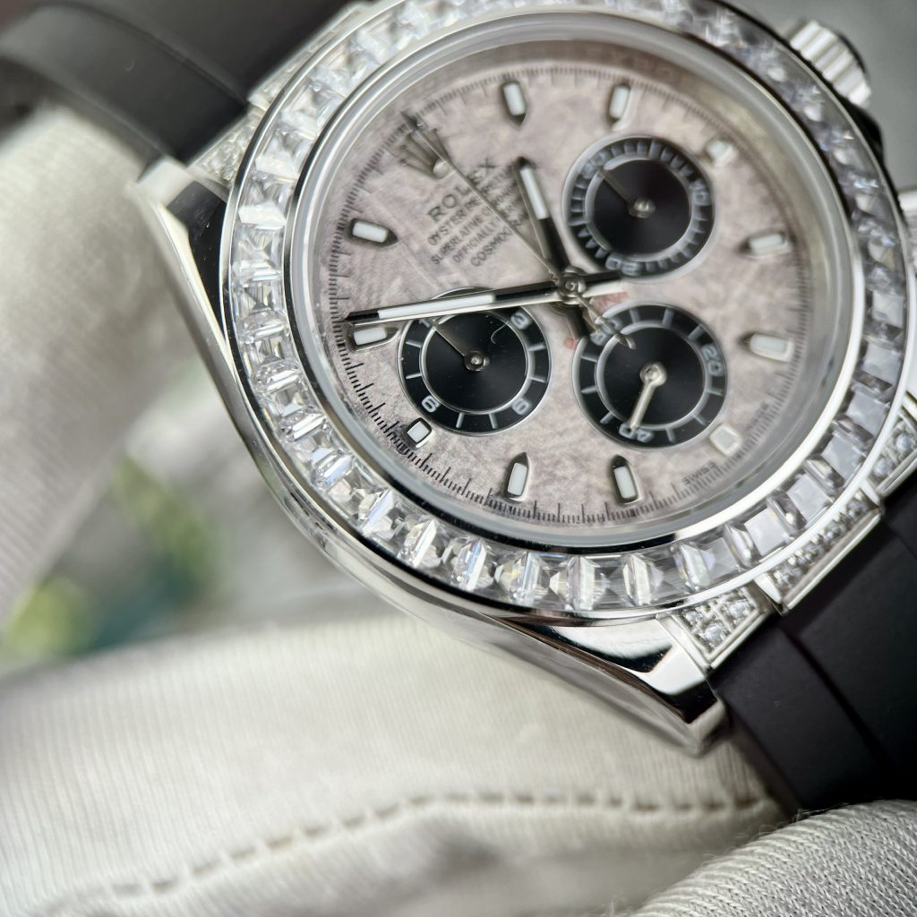 Đồng hồ Rolex Daytona nam mặt thiên thạch Rep 11 thụy sỹ 40mm (2)