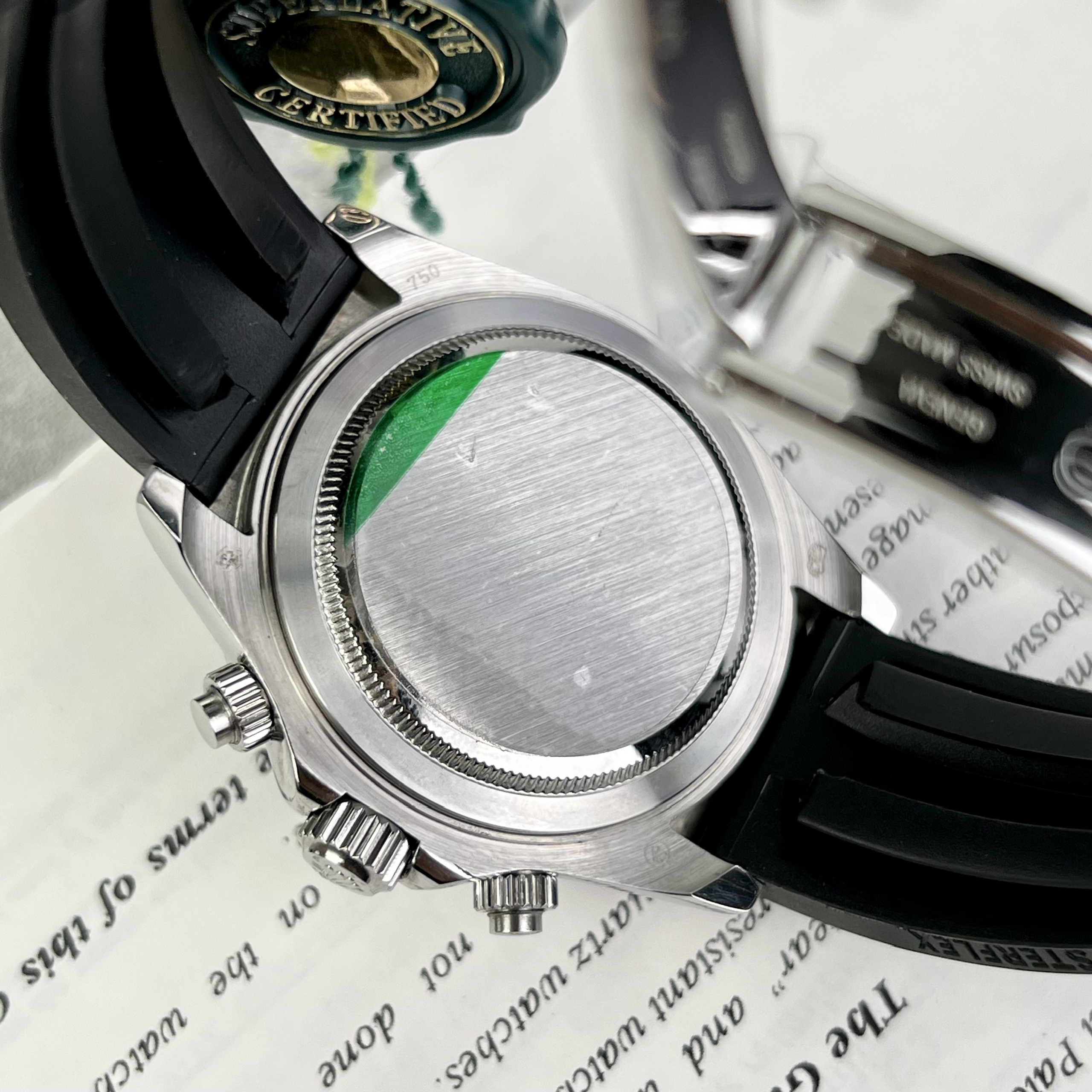 Đồng hồ Rolex Daytona nam mặt thiên thạch Rep 11 thụy sỹ 40mm (5) Đồng hồ Rolex Daytona nam mặt thiên thạch Rep 11 thụy sỹ 40mm (2)