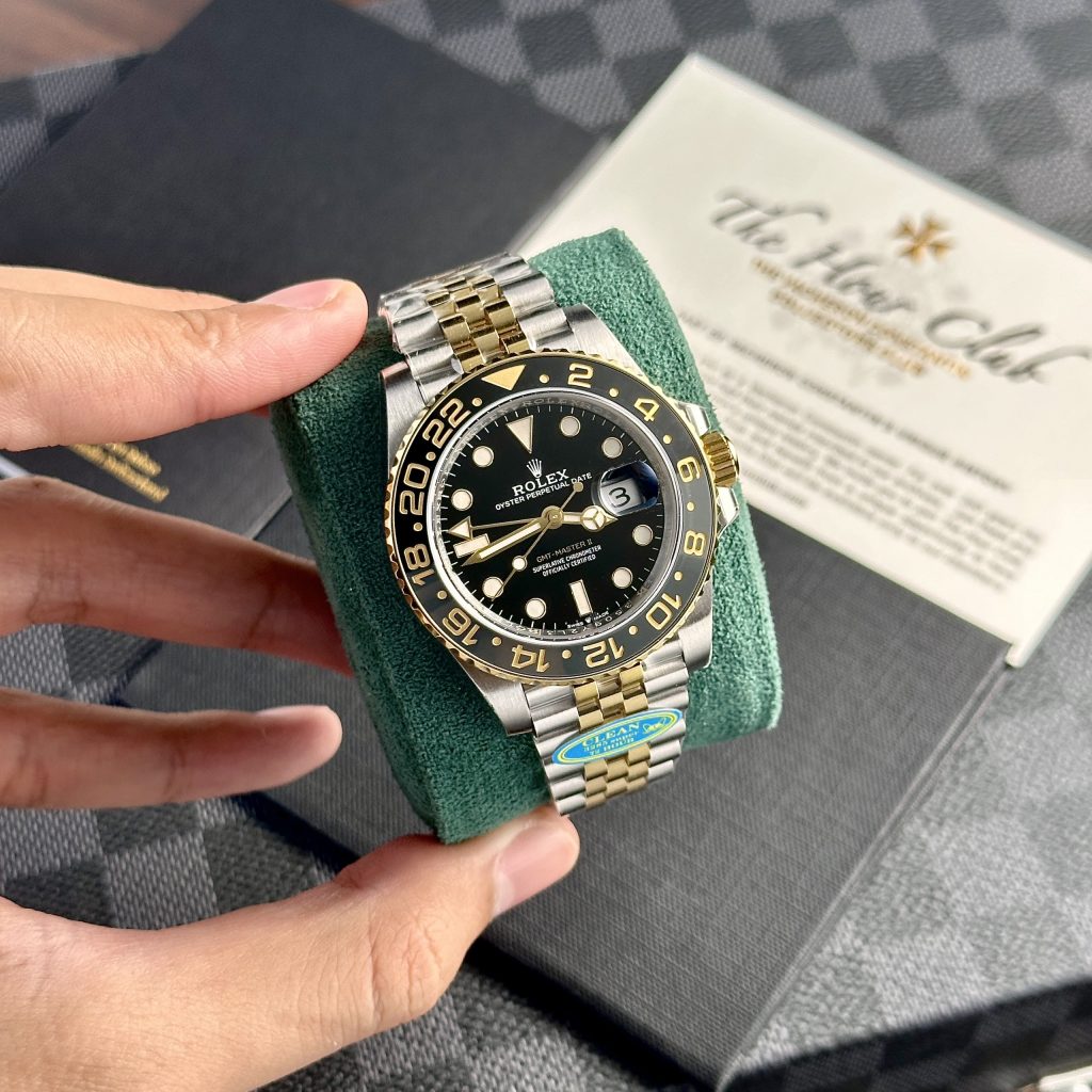 Đồng hồ Rolex GMT-Master ll Dây Jubilee Rep 11 Cao Cấp Clean Factory 40mm (2)
