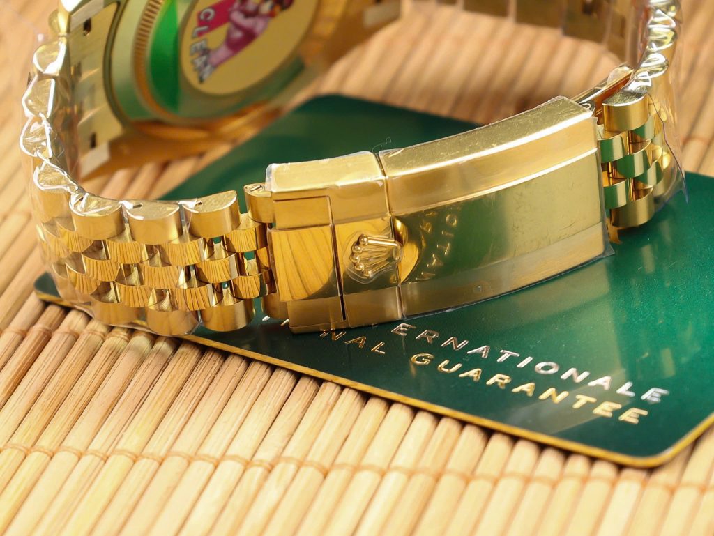 Đồng hồ Rolex GMT-Master ll Vàng Gold Replica 11 Clean Factory 40mm (9)