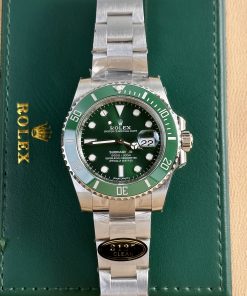 Đồng hồ Rolex Submariner Hulk màu xanh Rep 11 Thụy Sỹ Clean Factory 40mm (2)