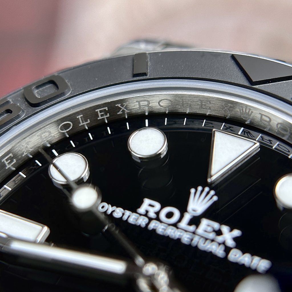 Đồng hồ Rolex Yacht-Master ll mặt đen Replica 11 Thụy Sỹ Clean Factory 42mm (2)