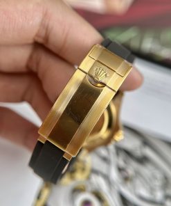 Đồng hồ Rolex Yacht-Master màu vàng gold Replica 11 Clean Factory 42mm (2)