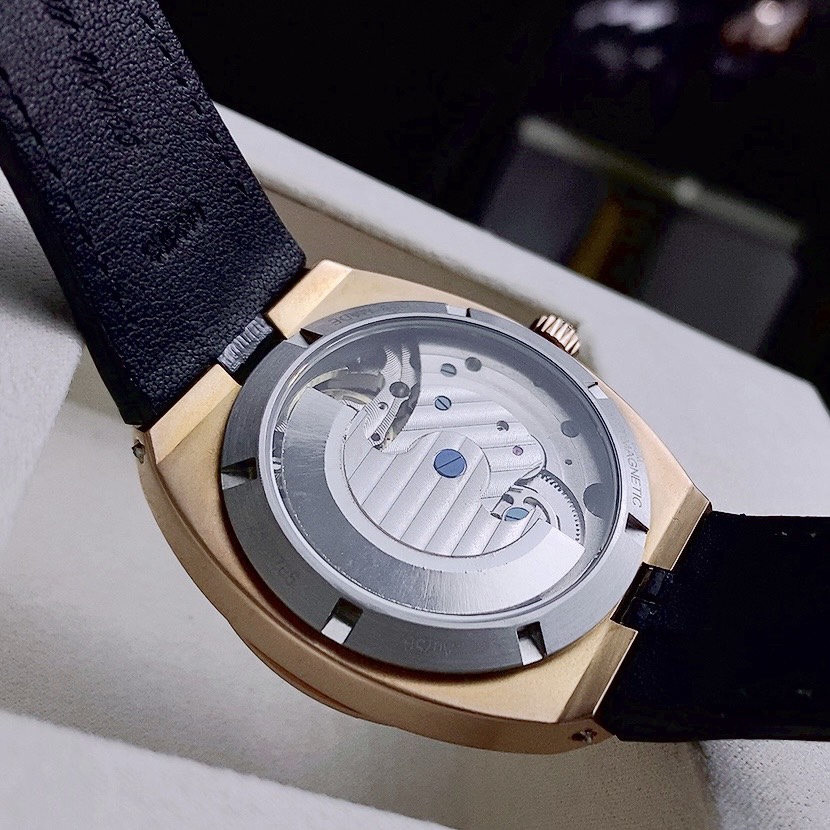 Đồng hồ Vacheron Constantin cơ lộ máy Nhật màu vàng hồng 42mm (1)