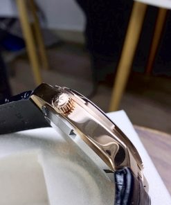 Đồng hồ Vacheron Constantin cơ lộ máy Nhật màu vàng hồng 42mm (1)